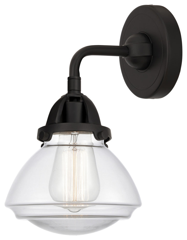 Innovations 288-1W-BK-G322 1-Light Sconce, Matte Black
