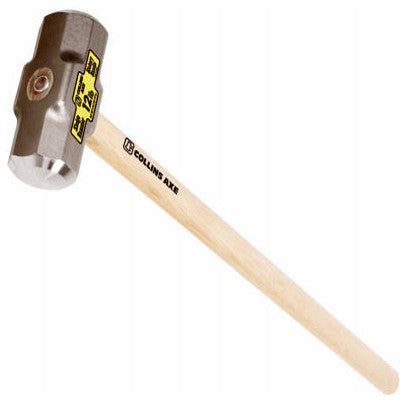 Collins MD12HC Double Face Sledge Hammer with 36" Hickory Handle, 12 Lb Head