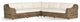 Messina Outdoor 3pc Sec-Natural
