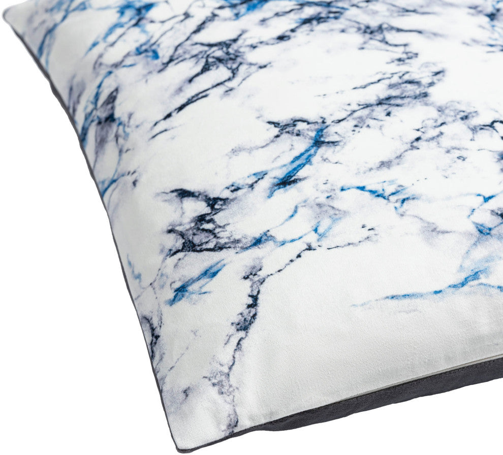 Surya Macall Mca-001 Charcoal Pillow Shell With Down Insert 20"H X 20"W