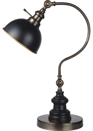 SINTECHNO S-31180T-AB Modern Goose Neck Adjustable Table Lamp