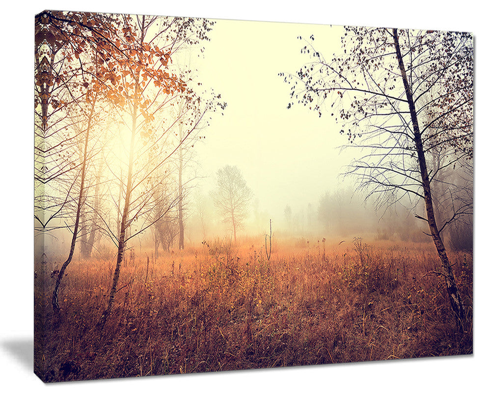 "Beautiful Natural Landscape With Trees" Extra Large Wall Art Landscape, 40"x30"