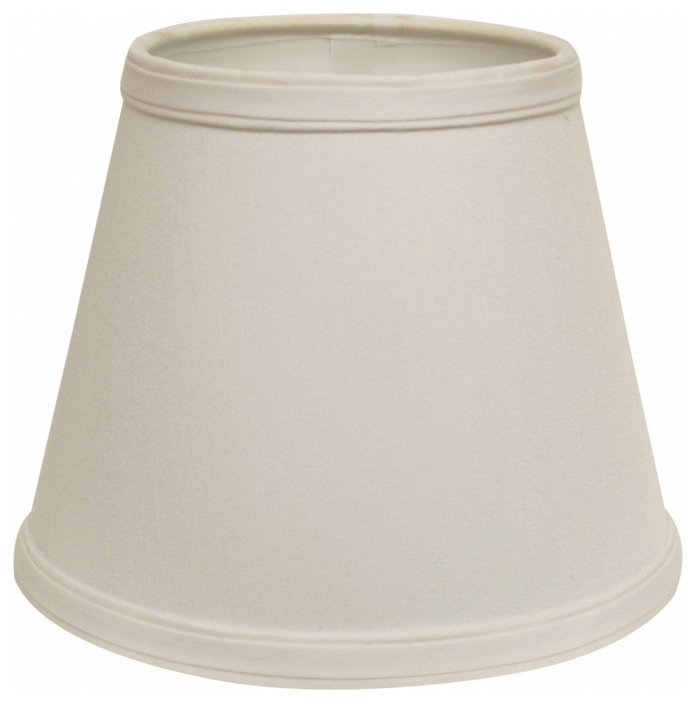 12" White Hardback Empire Slanted Slanted No Slub Lampshade