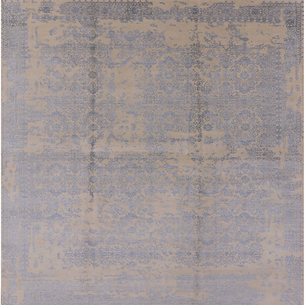 Ahgly Company Indoor Square Mid-Century Modern Area Rugs, 3' Square