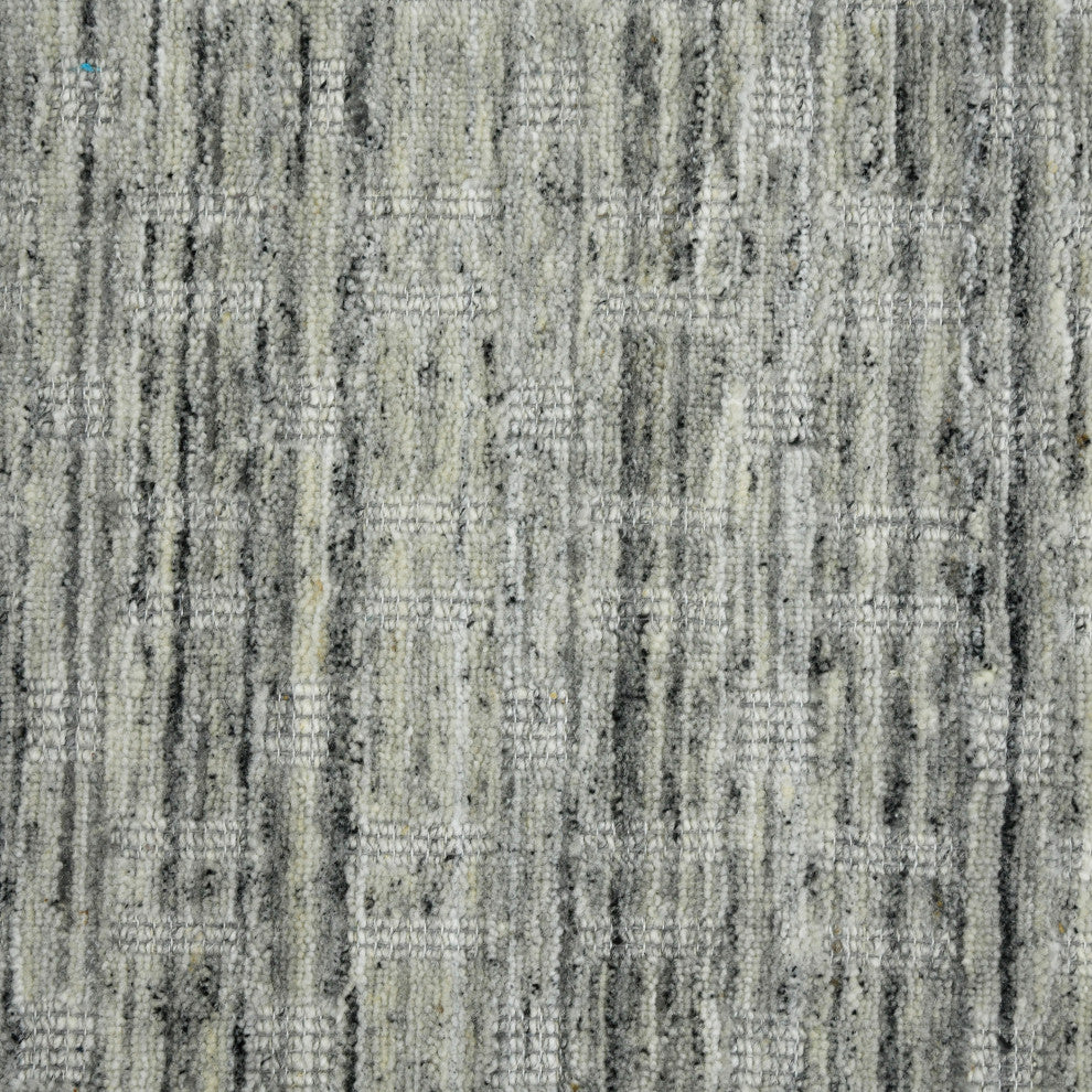 Houston Aliya Area Rug, Light Gray, 7'9" x 9'9", Geometric