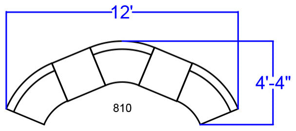 Hercules Alon Series Black Leather Reception Configuration, 5 Pieces