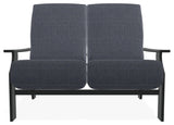 St. Catherine Deep Seat Outdoor Loveseat, Proven Denim/Graphite