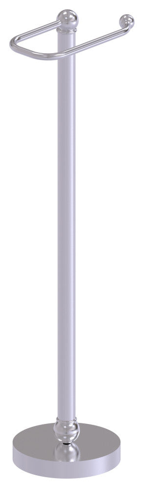 Free Standing Toilet Tissue Holder, Satin Chrome