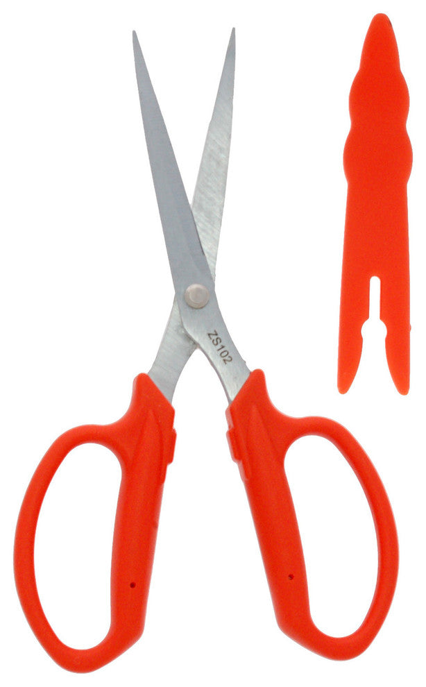 Floral Scissors With Chrome-Plated Blade Cap, 3" Blade