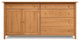 Copeland Sarah 4 Drawers On Right, 1 Drawer Over 2 Doors Buffet, Natural Cherry