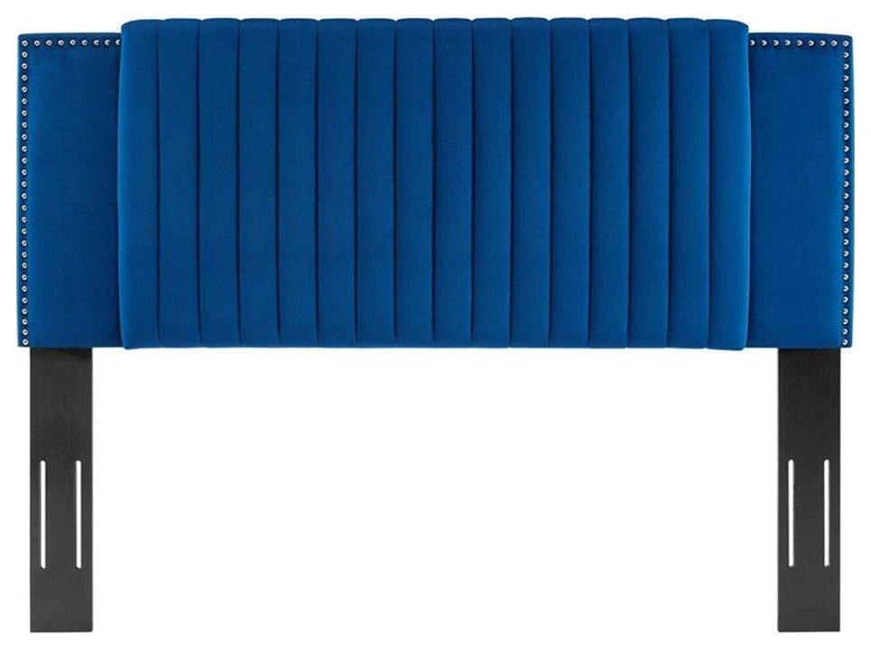 Felicity Channel Tufted Performance Velvet King/California King Headboard