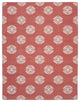 Rug N Carpet - Handmade Wool 9' 1'' x 11' 10'' Modern Design Dhurrie Kilim Rug