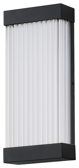 ET2 E30232-122 Acropolis 18" Tall LED Outdoor Wall Sconce - Black