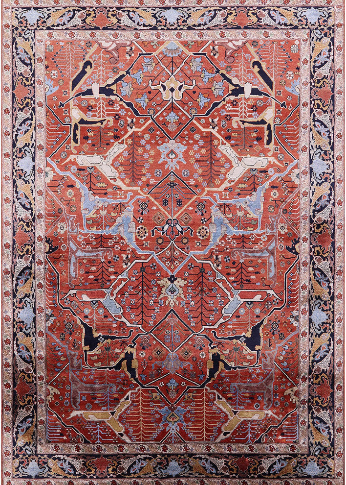 Ahgly Company Indoor Rectangle Mid-Century Modern Area Rugs, 2' x 4'