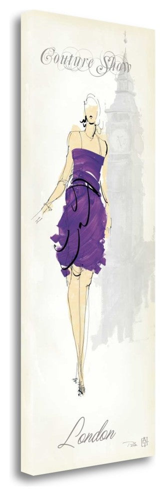"Fashion Lady III" By Avery Tillmon, Giclee Print on Gallery Wrap Canvas