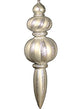 52" Silver Oversized Shatterproof Finial