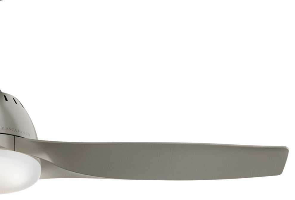 Casablanca 52" Wisp Pewter Ceiling Fan With Light and Remote