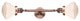 INNOVATIONS 208L-AC-G321 2-Light Bath Vanity Light Antique Copper