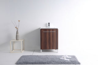 Greenpoint Vanity, 24", Black Walnut