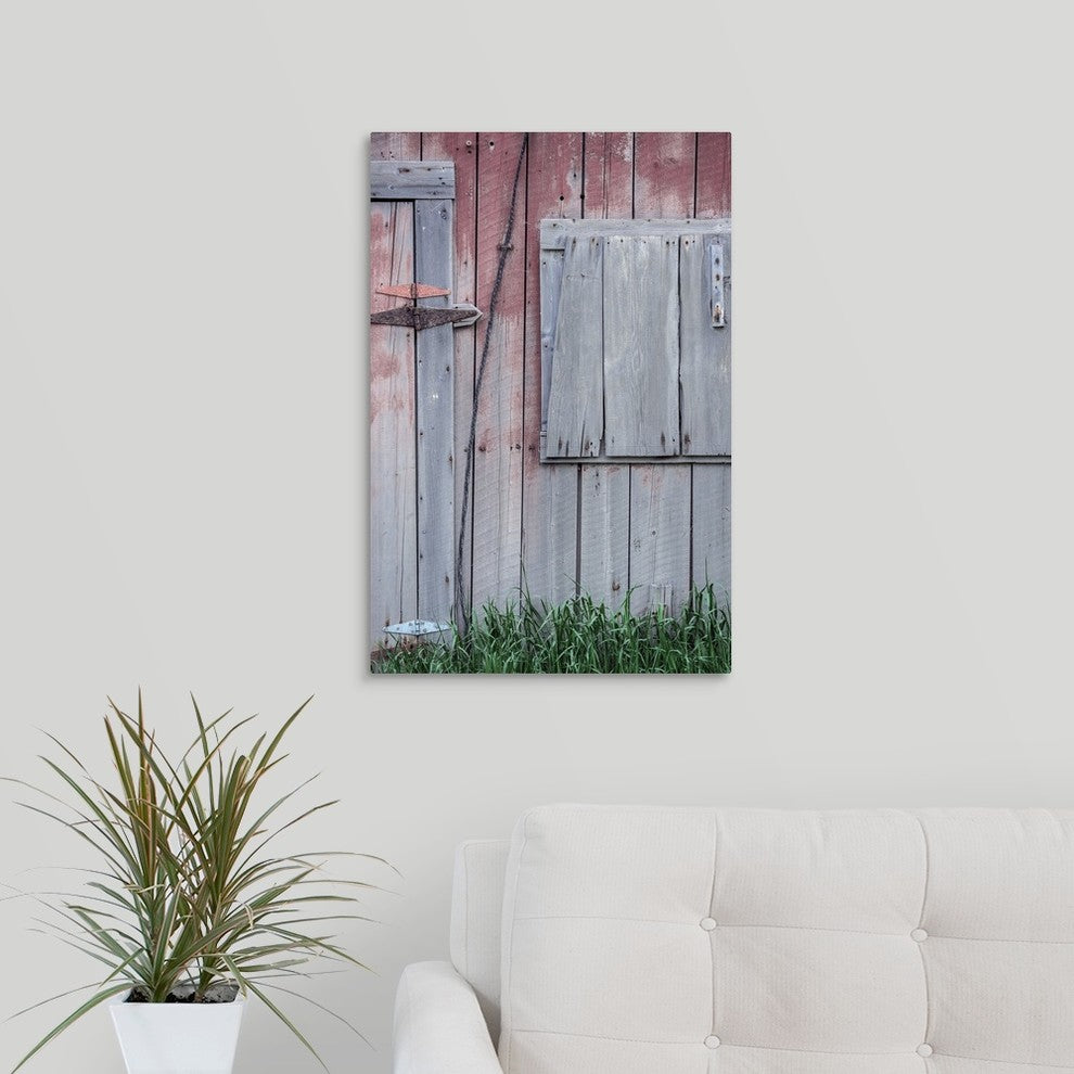 "Vermont Barnside" Wrapped Canvas Art Print, 16"x24"x1.5"