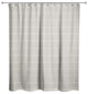 Gray and White Check 71x74 Shower Curtain