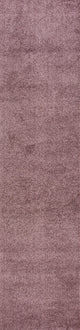 Haze Solid Low-Pile Runner Rug, Light Purple, 2 X 8