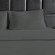 Bluff City Bedding, 1800 Thread Count 4-Piece Set, Gray, Twin/Twin Xl