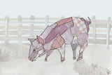"Como Cerdo" Painting Print on Wrapped Canvas, 45"x30"