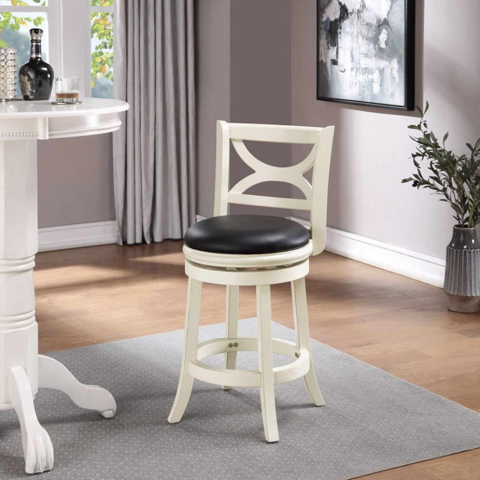 Florence Swivel Counter Stool, Buttermilk