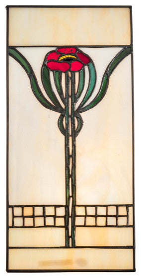 6 Wide X 12 High Poppy Window