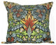William Morris Pineapple Throw Pillow With Insert, 18"x18"