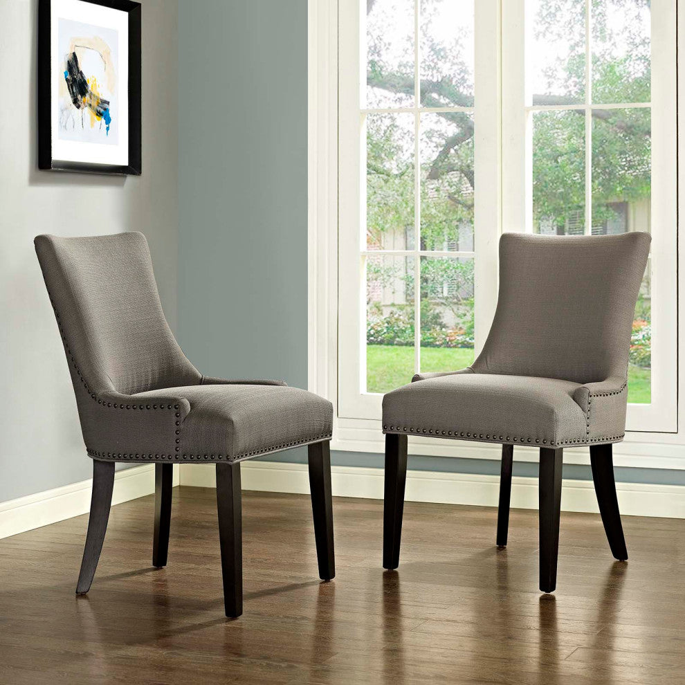Granite Marquis Dining Side Chair Fabric Set of 2
