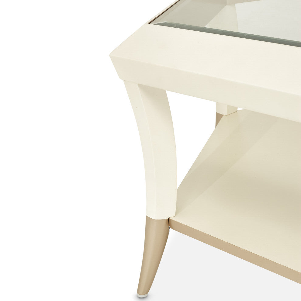 La Rachelle Cocktail Table - Medium Champagne