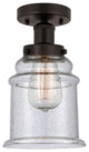 Innovations 616-1F-OB-G184 Canton 1 Light Semi-Flush Mount, Oil Rubbed Bronze
