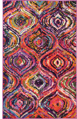 Rug Unique Loom Estrella Multi Rectangular 3' 3 x 5' 3