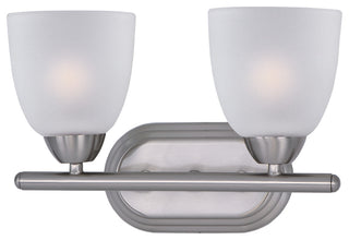 Maxim 11312 Axis 13"W Bath Light - Satin Nickel / Frosted Glass
