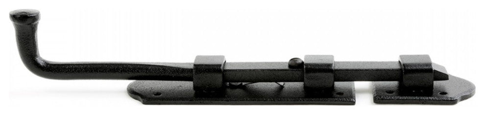 Cast Iron Tower Door Slide Dead Bolt 9" Length Colonial Charm Design 3 Pack