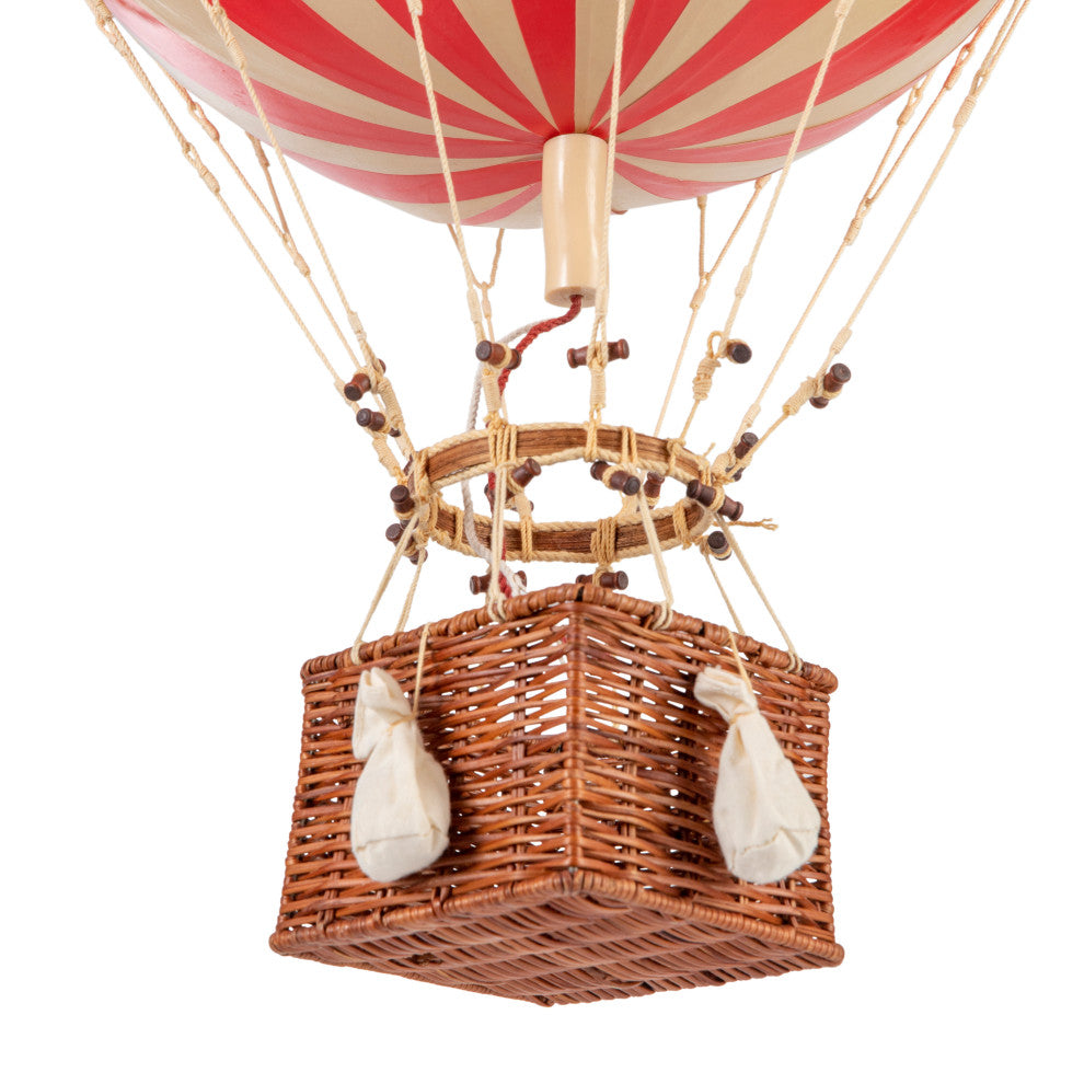 True Red Jules Verne Hot Air Balloon