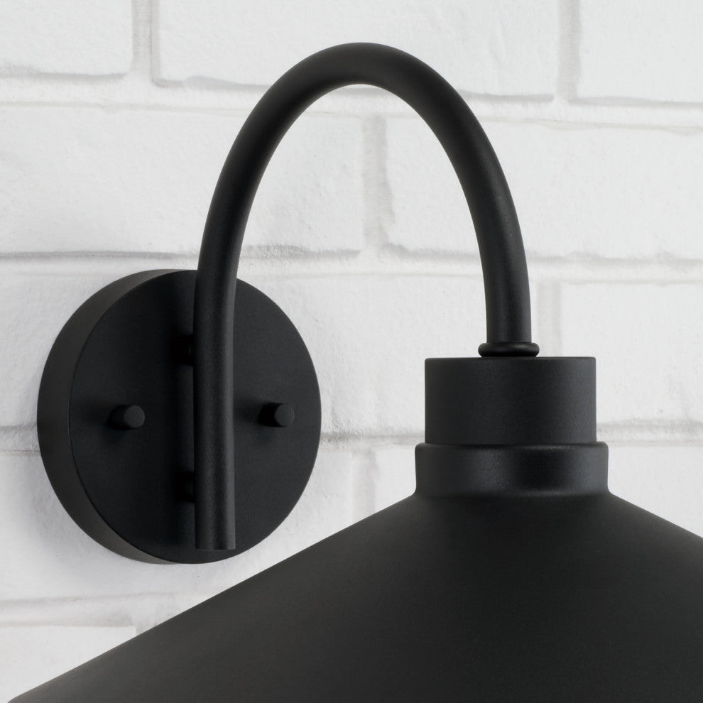Capital Lighting 953512 Lofton 11" Tall Outdoor Wall Sconce - Black