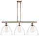 Innovations 516-3I-AC-GBD-122-LED 3 Light Island Light, Antique Copper
