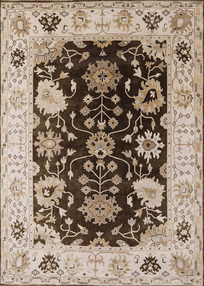 Ahgly Company Indoor Rectangle Mid-Century Modern Area Rugs, 4' x 6'