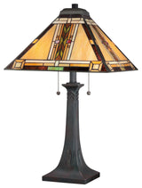 Navajo 2-Light Table Lamp, Valiant Bronze