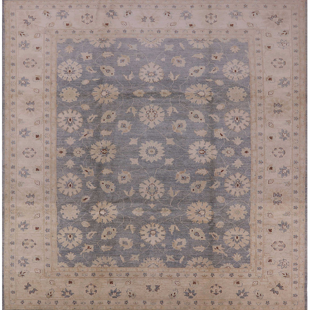 Ahgly Company Indoor Square Mid-Century Modern Area Rugs, 7' Square
