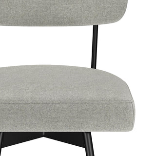 Giselle Swivel Bar Stool, Set of 2, Light Gray