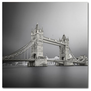 Ahmed Thabet 'Tower Bridge' Canvas Art, 14 x 14