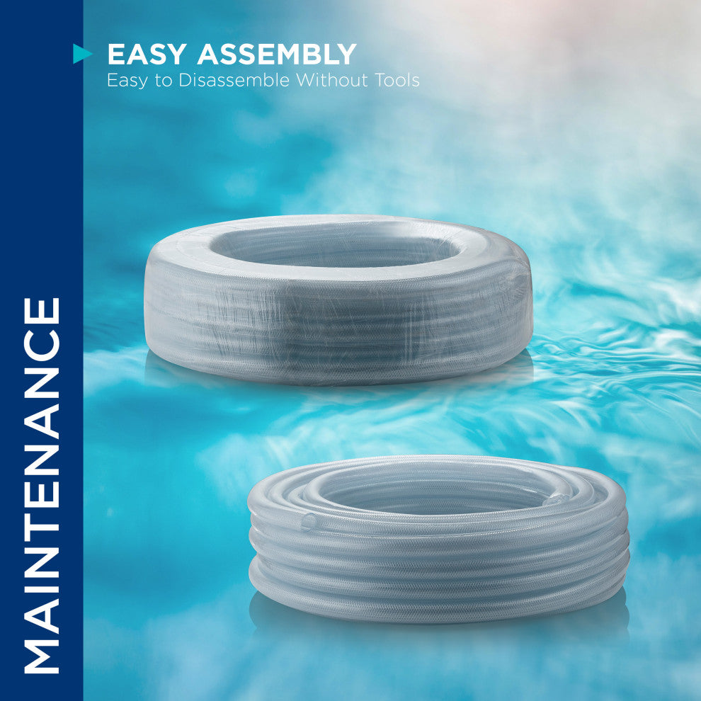 Alpine Clear Reinforced Tubing, 6"Tall