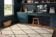 Chris Loves Julia x Loloi Alice Cream/Charcoal 7'-9" x 10' Area Rug