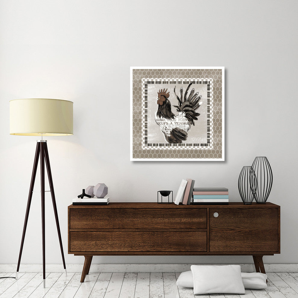 "Morning News VII" Digital Paper Print by Janelle Penner, 38"x38"