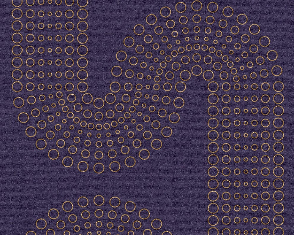 Lars Contzen Four, Floral Colorful Yellow Flower Digital Wallpaper Sample