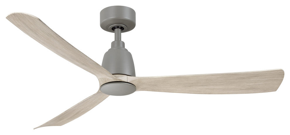 Kute 52" Indoor/Outdoor Fan Antique Graphite/Light Oak Blades